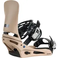 Burton - Fijaciones snowboard - Cartel Summit Taupe - Talla 41-44 - Beige