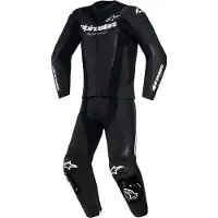 Alpinestars Mono De Cuero GP Force V2 2 Piezas Black, Talla: 56
