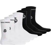 Real Madrid Calcetines negro / blanco