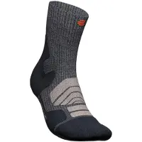 Bauerfeind - Outdoor Merino Mid Cut Socks - Calcetines de trekking size 42-45, gris