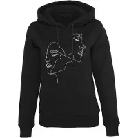 Mister tee Sudadera negro / blanco