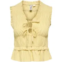ONLY Blusa 'ONLGoa' amarillo claro