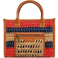 Pepe Jeans para mujer. PL0300105 Bolso Zadie London beige, rojo (OSFA), Casual, Papel, outlet 2026.