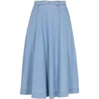 Dreimaster Falda azul claro