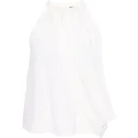 Dreimaster Klassik Blusa offwhite