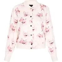 Dreimaster Klassik Sudadera con cremallera 'Classic' rosa / rosa pastel