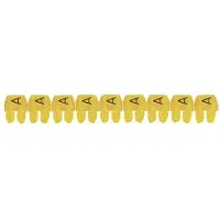 Legrand 038300: Sistema de etiquetado CAB3, para cables de 0,5-1,5 mm², letra: A