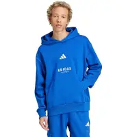 Adidas adidasALL SZN Fleece Graphic Hoodie S Royal Blue / Off White Hombre