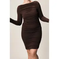 VIVEH Vinca Walnut Talla: 42 | Mini Vestidos Outlet | Mujer | Marrón