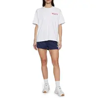 FILA Leffinge Loose Tee Bright White Talla: S | Camisetas de Seda Outlet | Mujer | Blanco