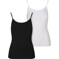 Urban Classics Top negro / blanco