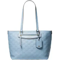 Michael Kors para mujer. 30S6GTVT6B Bolso tote Jet Set Travel mediano azul (OSFA), Casual, Piel, outlet 2026.