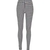 Urban Classics Leggings negro / blanco