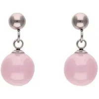 Gaya Pendientes rosa / plata
