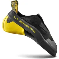 La Sportiva - Cobra 4.99 - Pies de gato size 40,5, negro/azul/amarillo