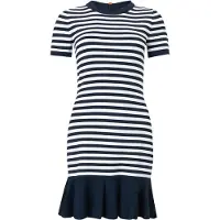 Michael Kors para mujer. MS683CFKVM Vestido con vuelo marino (M), Casual, Viscosa, Manga corta, outlet 2026.