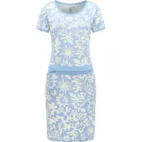 Ragwear Vestido de verano 'Baomi' crema / azul claro