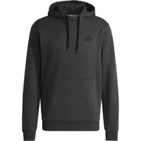 Adidas adidasSudadera con capucha Essentials Fleece S Dark Grey Heather / Black Hombre