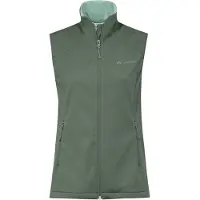 Vaude - Women's Everhike Softshell Vest - Chaleco softshell size 44, oliva