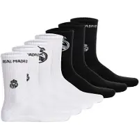 Real Madrid Calcetines negro / blanco
