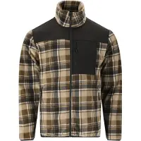 Whistler - Astrali Checked Fleece Jacket - Forro polar size 3XL, marrón