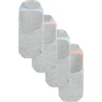 Next Calcetines invisibles azul claro / gris moteado / naranja / rosa