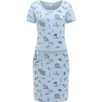 Ragwear Vestido de verano 'Baomi Summer' azul claro / negro
