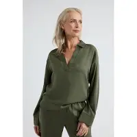 Josephine & Co Amelia Blouse Pesto Talla: 36 | Manga Larga Outlet | Mujer