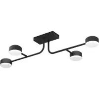 Eglo Clavellina, 4 bombillas, LED, 3000 K, 3200 lúmenes, IP20, , blanco