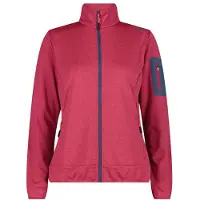 Campagnolo - Women's Jacket Jacquard Double Knitted - Forro polar size 38, rojo