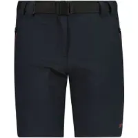CMP - Girl's Bermuda with Belt - Pantalones cortos size 176, negro/azul