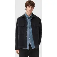 AllSaints Hawker Ls Shirt Night Sky Blue Talla: XL | Camisas Casuales Outlet | Hombre | Negro