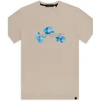 Aspact Unisex Kali Tee Sand Talla: S | Camisetas de Seda Outlet | Unisex | Marrón