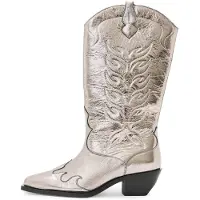 AllSaints Dolly Boot Gunmetal Grey Talla: 41 | Botas Outlet | Mujer | Gris