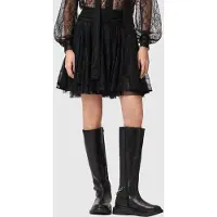 AllSaints Athena Lace Skirt Black Talla: 6 | Mini Faldas Outlet | Mujer | Negro