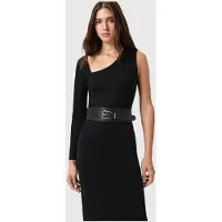 AllSaints Agatha Alcor Belt Black/warm Brass Talla: M-L | Cinturones Outlet | Mujer | Negro