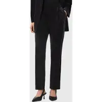 AllSaints Aleida Vel Trouser Black Talla: 6 | Pantalones Formales Outlet | Mujer | Negro