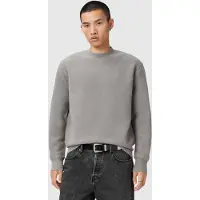 AllSaints Marko Crew Henge Grey Talla: S | Jerséis Outlet | Hombre | Gris