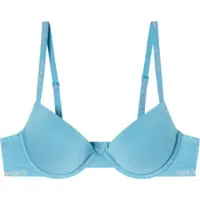 Emporio Armani para mujer. EW000445_AF19024 Sujetador Diseño azul (90C), Homewear, Viscosa, outlet 2026.