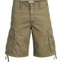 Jack & jones Jack & JonesPlus Size Shorts Estilo Cargo Corte Relaxed42Verde