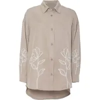 Elias Blusa 'ELOWYN' beige / blanco