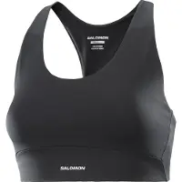Salomon - Women's SHKout Core Bra - Sujetador deportivo size M, negro/gris