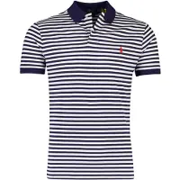 Ralph Lauren para hombre. 710956682500 Polo Parkside marino (XL), Casual, Algodón, Manga larga, outlet 2026.