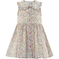 Happy girls Vestido crema / amarillo / gris claro / altrosa