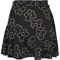 Urban Classics Falda negro / blanco
