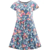 Happy girls Vestido ópalo / azul claro / mandarina / rosa