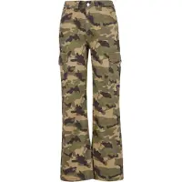 DEF Pantalón vaquero cargo verde