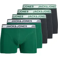 Jack & jones Calzoncillo boxer 'JACNolan' verde / negro / blanco