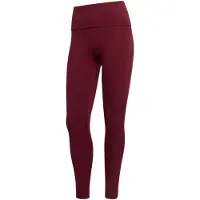 Adidas adidasMallas 7/8 3 Stripes Studio All Me X-Over L Maroon Mujer