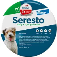 Seresto 2 x Perro < 8 kg - 38 cm